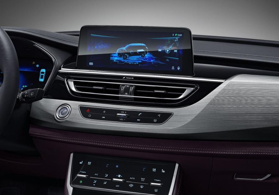 Детали интерьера Changan CS75 PHEV 2018 года  (фото 15 из 17)